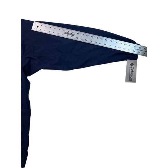 Columbia Pine Valley Jacket Men’s XL Midnight Water‎ Repellent & Windproof - Picture 4 of 7